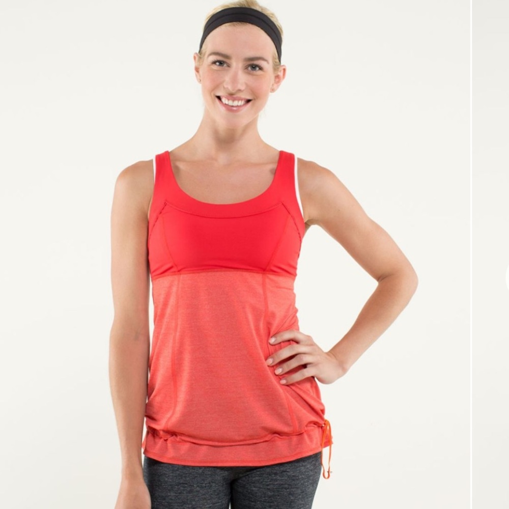 Lululemon | Run: Ta Ta Topper Love Red 12
